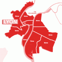 Carte lyon