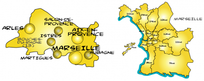 Map marseille 1